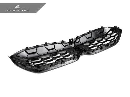 AutoTecknic Gloss Black Honeycomb Front Grille - G20 3-Series LCI - Graveyard Performance