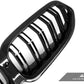 AutoTecknic Dry Carbon Dual-Slats Front Grille - G14/ G15/ G16 8-Series