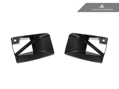 AutoTecknic Dry Carbon Front Bumper Lower Vent Set - G87 M2 - Graveyard Performance