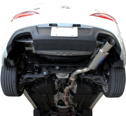 ISR Performance GT Single Exhaust - Hyundai Genesis Coupe 3.8 - Graveyard Performance