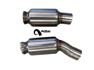 M2C Equal Length Gen 2 Mid Pipe includes Active F-brace w resonated pipes - Graveyard Performance