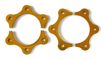 BLOX Honda S2000 Racing Half Shaft Spacers-Silver (Recommended for vehicles lowered 1.25in or more) - Graveyard Performance