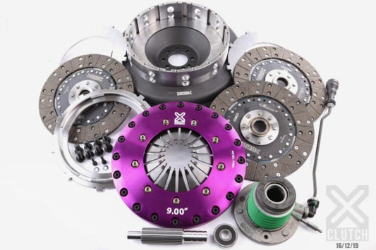 XClutch 14-19 Chevrolet Corvette 6.2L 9in Triple Solid Organic Clutch Kit - Graveyard Performance
