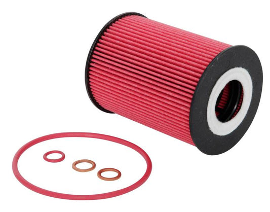 K&N Performance Oil Filter for 06-11 BMW M5/M6 / 08-15 Porsche Cayenne 4.8L / 10-15 911 3.4L/3.8L - Graveyard Performance