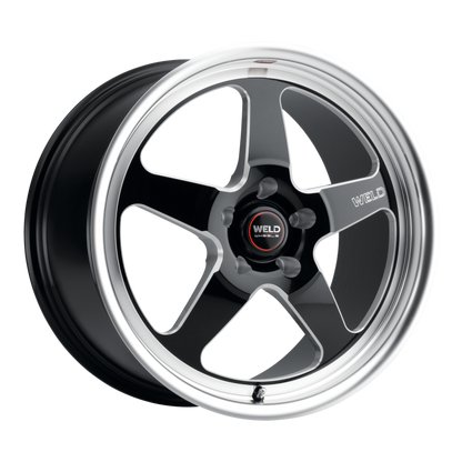 Weld S104 19x10 Ventura 5x120.65 ET31 BS6.72 Gloss BLK MIL DIA 70.3 - Graveyard Performance