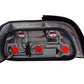 ANZO 1992-1998 BMW 3 Series E36 Coupe/Convertible Taillights Red/Clear