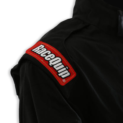 RaceQuip Black Chevron-1 Suit - SFI-1 Medium - Graveyard Performance