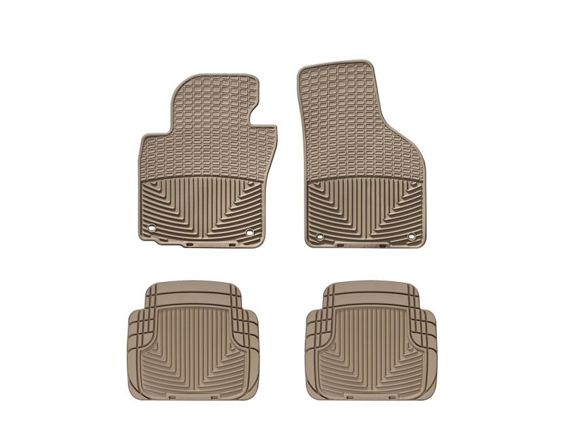 WT Rubber Mats - Rear - Tan - Graveyard Performance
