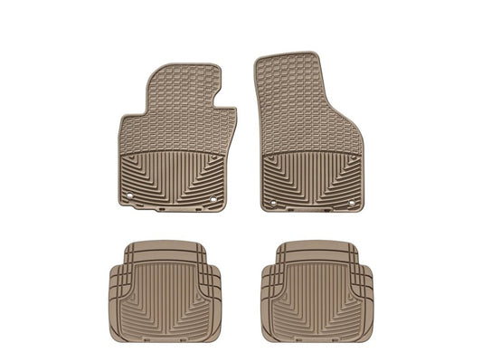 WT Rubber Mats - Rear - Tan - Graveyard Performance