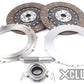 XClutch Subaru 9in Twin Solid Organic Multi-Disc Service Pack