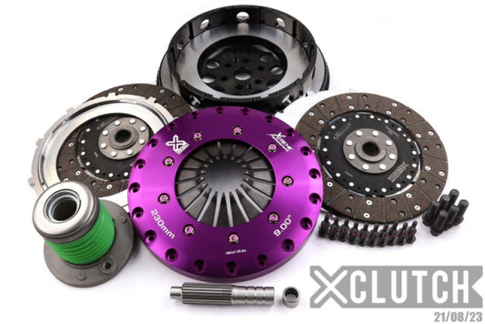 XClutch 15-23 Ford Mustang EcoBoost Premium 2.3L 9in Twin Solid Organic Clutch Kit