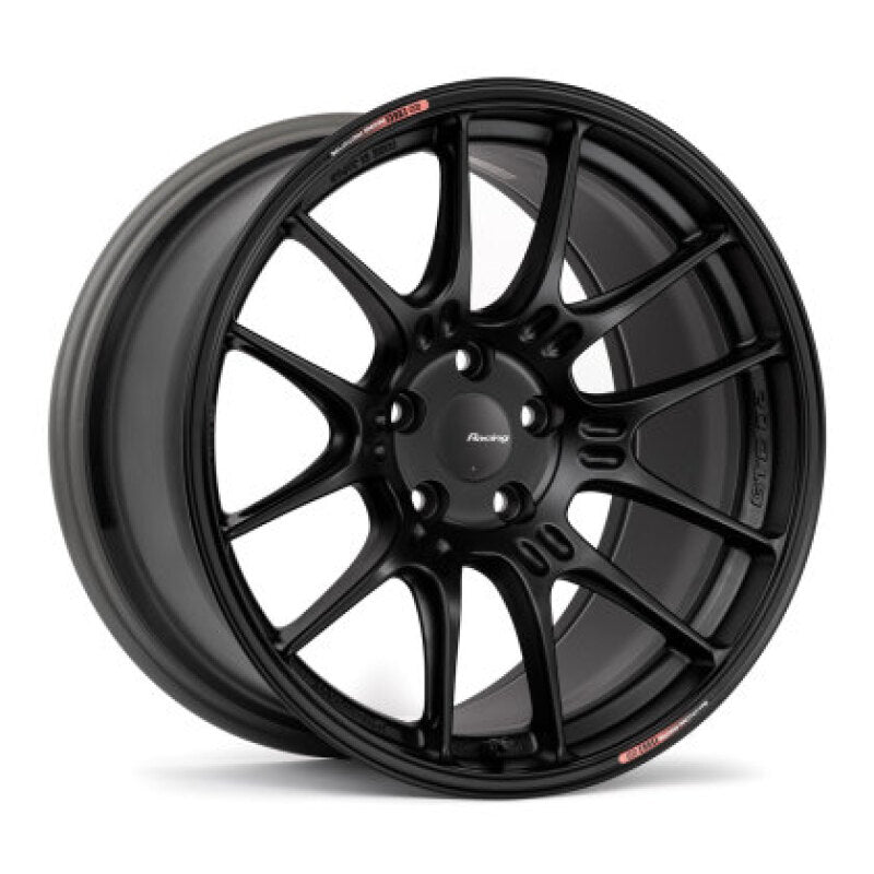 Enkei GTC02 17x7.5 4x100 35mm Offset 66.5mm Bore Black Wheel - Graveyard Performance