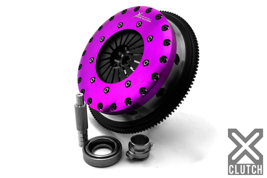 XClutch 90-96 Nissan 300ZX Turbo 3.0L 9in Twin Solid Organic Clutch Kit - Graveyard Performance