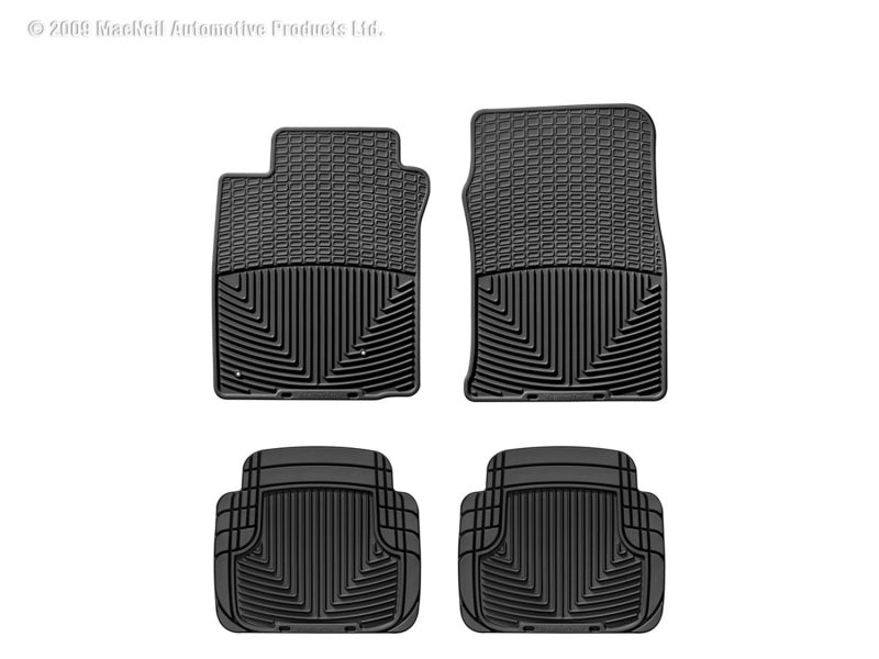 WT Rubber Mats - Front - Blk - Graveyard Performance