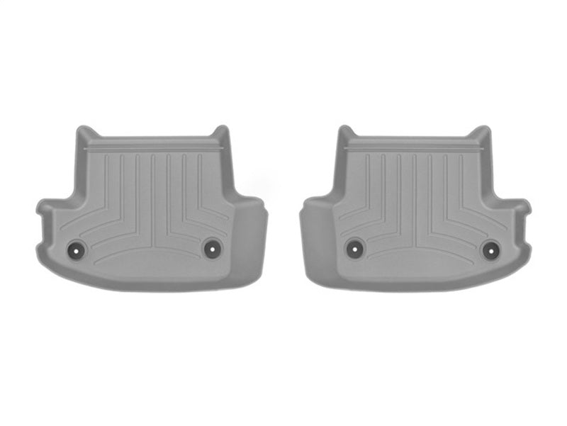 WeatherTech 2018+ Audi A5/S5 Rear FloorLiner - Grey (Cabriolet) - Graveyard Performance