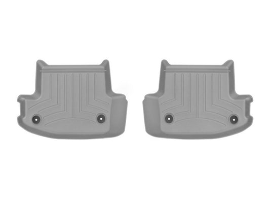 WeatherTech 2018+ Audi A5/S5 Rear FloorLiner - Grey (Cabriolet) - Graveyard Performance