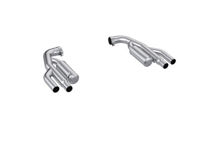 MBRP 18-24 Ford Mustang GT 3in. Aluminized Steel Race to Street Conversion Kit - Graveyard Performance