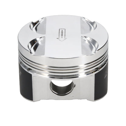 Manley Hyundai Genesis Coupe 2.0L Turbo 86.0mm +.5mm Oversized Bore 9.3:1 Dish Piston Set with Rings - Graveyard Performance