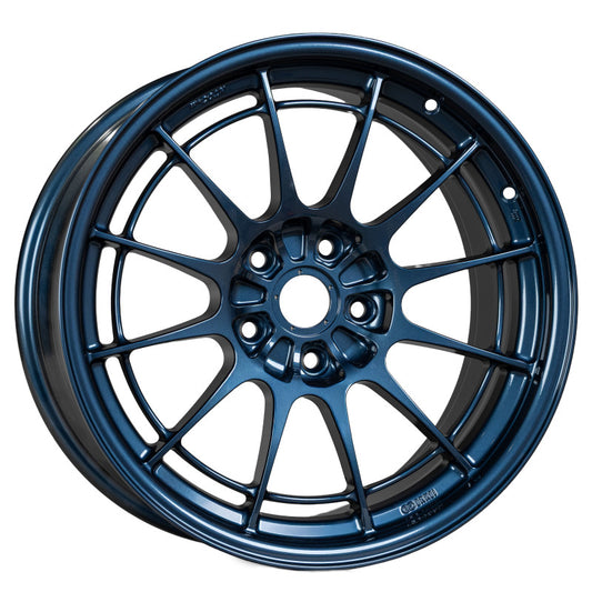Enkei NT03+M 18x9.5 5x114.3 40mm Offset 72.6mm Bore Misty Blue Wheel - Graveyard Performance