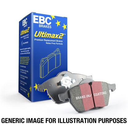 EBC 11-16 BMW Z4 E89 Ultimax Front Brake Pads - Graveyard Performance
