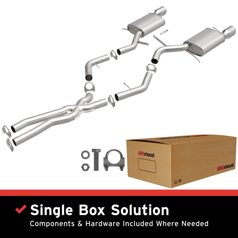 BRExhaust 07-10 BMW 335i/335xi 3.0L Exhaust Kit - Graveyard Performance