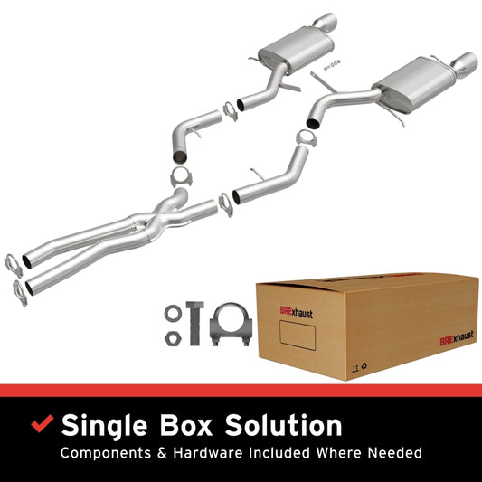 BRExhaust 07-10 BMW 335i/335xi 3.0L Exhaust Kit - Graveyard Performance