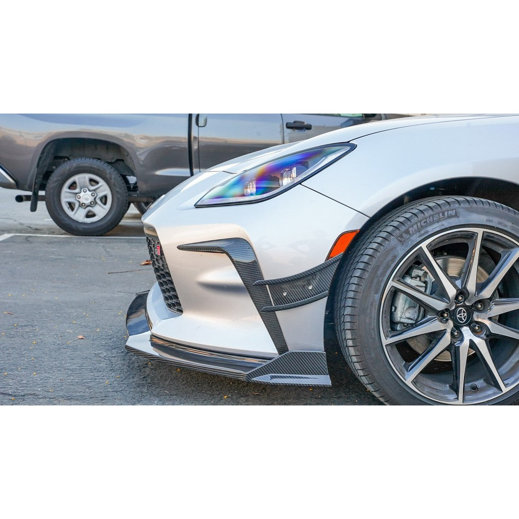 APR Performance Toyota GR86 Carbon Fiber Front Bumper Canards 2022+