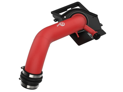 aFe Rapid 15-21 VW GTI L4 2.0L Induction Red Edition Cold Air Intake System w/ Pro DRY S Filter - Graveyard Performance