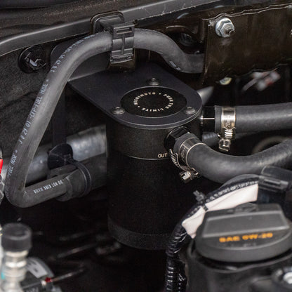 Mishimoto 2022+ Honda Civic 1.5T Baffled Oil Catch Can PCV Side - Graveyard Performance