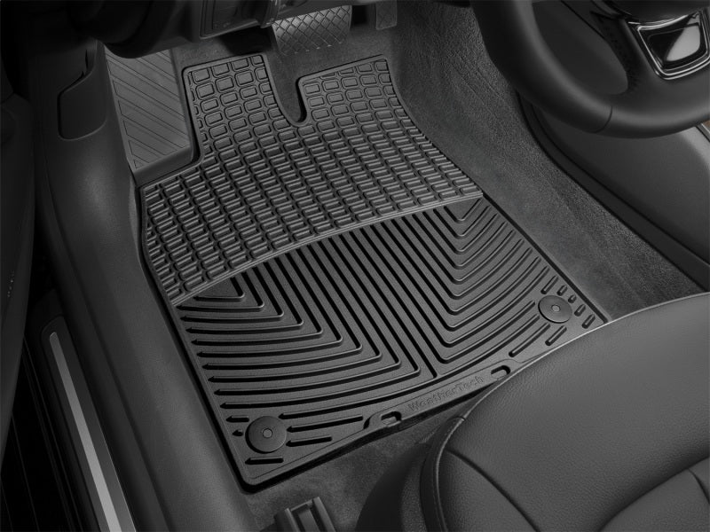 WeatherTech 12+ Audi A6/S6 Front Rubber Mats - Black - Graveyard Performance