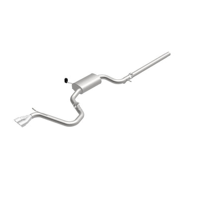 MagnaFlow Sys C/B 2015 Volkswagen Golf 1.8L 2.5in SS Dual Driver Side Exit Polished 3 Tip - Graveyard Performance