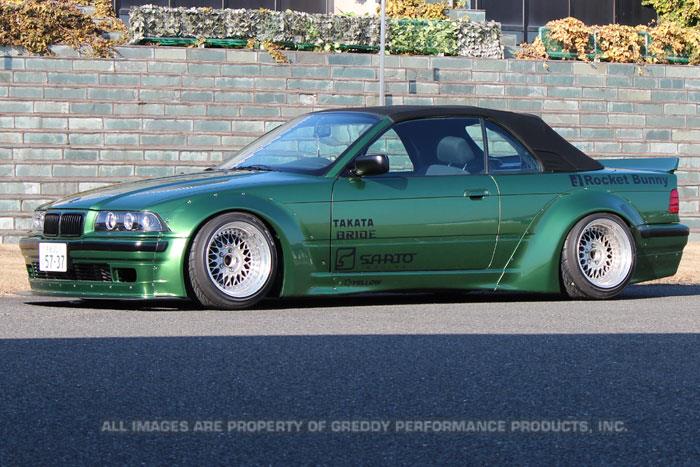 GReddy 92-99 BMW E36 Rocket Bunny Sarto Racing Aero Kit (Req Factory 3-series (non-M) Bumper) - Graveyard Performance