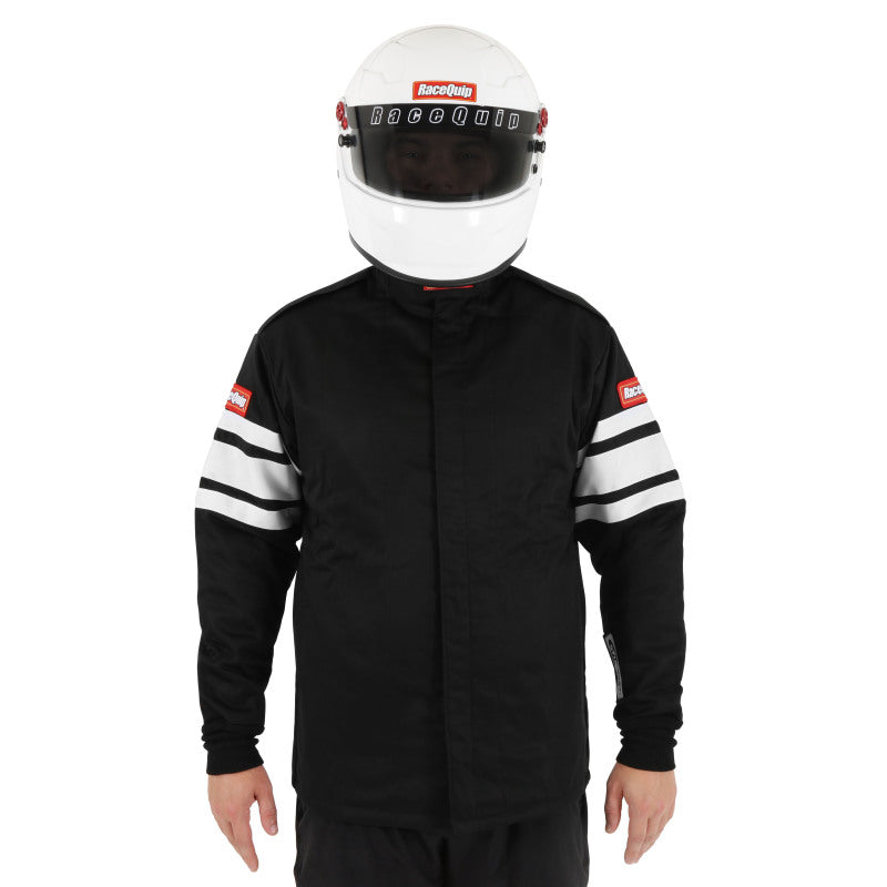RaceQuip Black SFI-5 Jacket - 5XL - Graveyard Performance