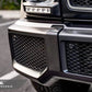 AutoTecknic Carbon Fiber Front Bumper Bull Bar Cover - Mercedes-Benz W463 G-Class