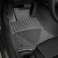 WeatherTech 2015+ Volkswagen Golf/GTI (5-Door Hatchback Only) Front Rubber Mats - Black
