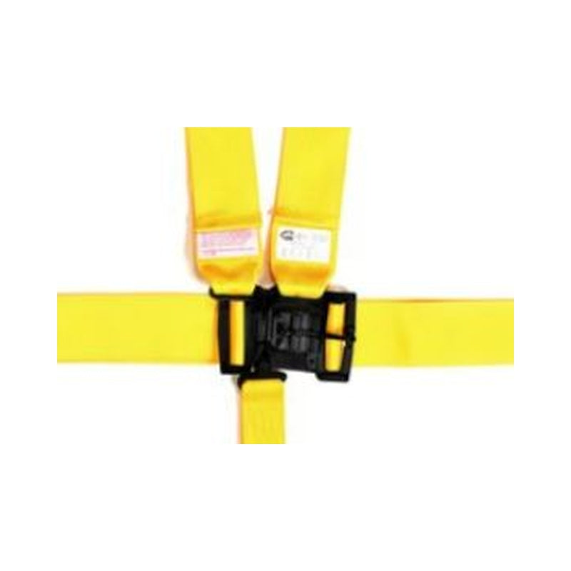 RaceQuip Yellow L & L 5pt Seat Belt - Graveyard Performance