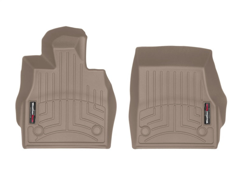WeatherTech 2020 Chevrolet Corvette C8 Front FloorLiner - Tan - Graveyard Performance