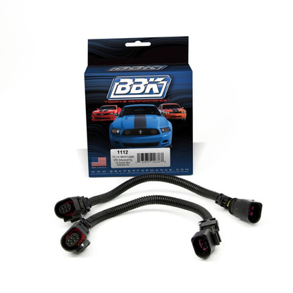 BBK 11-14 Mustang GT Front O2 Sensor Wire Harness Extensions 12 (pair) - Graveyard Performance