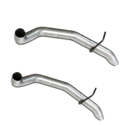 BBK 87-93 Mustang GT Cat Back Kit Varitune Mufflers - Aluminized turn downs - Graveyard Performance