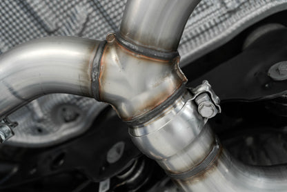 MBRP 15-19 VW Golf R MK7/MK7.5 3in T304 Cat Back Exhaust w/ Carbon Fiber Tips - Graveyard Performance