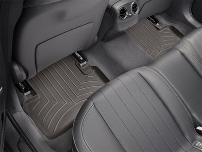 WeatherTech 2018+ Audi A5 Coupe Rear FloorLiner - Cocoa - Graveyard Performance