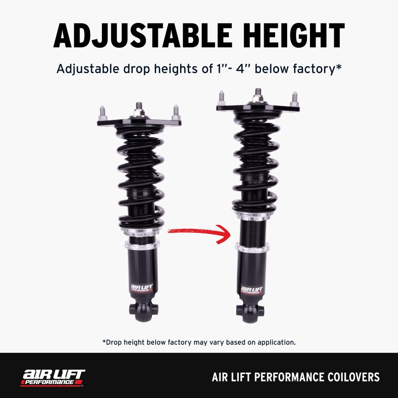 Air Lift Performance 09-16 Audi A4 / 07-17 Audi A5 Coilover Kit - Graveyard Performance
