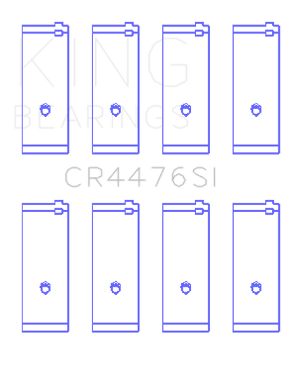 King Engine Bearings Ford Taunus 2000/2300 (Size +1.0mm) Connecting Rod Bearing Set - Graveyard Performance