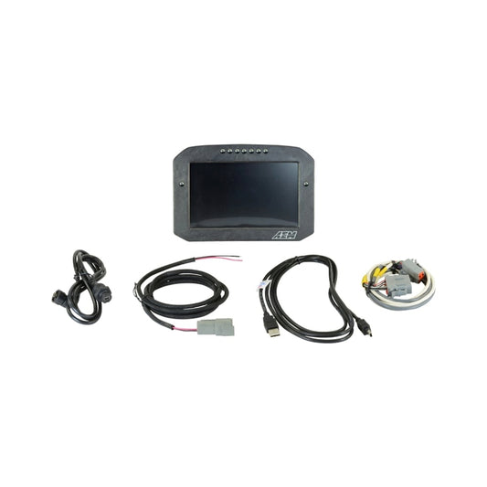 AEM CD-7L Carbon Logging Flush Digital Dash Display - Graveyard Performance