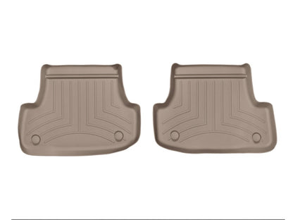WeatherTech 2015+ Audi A3 / S3 Rear FloorLiner - Tan - Graveyard Performance