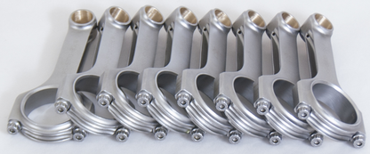 Eagle Chevrolet Small Block 5.700in Length Forged 4340 Steel Lightweight H-Beam Rods - Set of 8 - Graveyard Performance