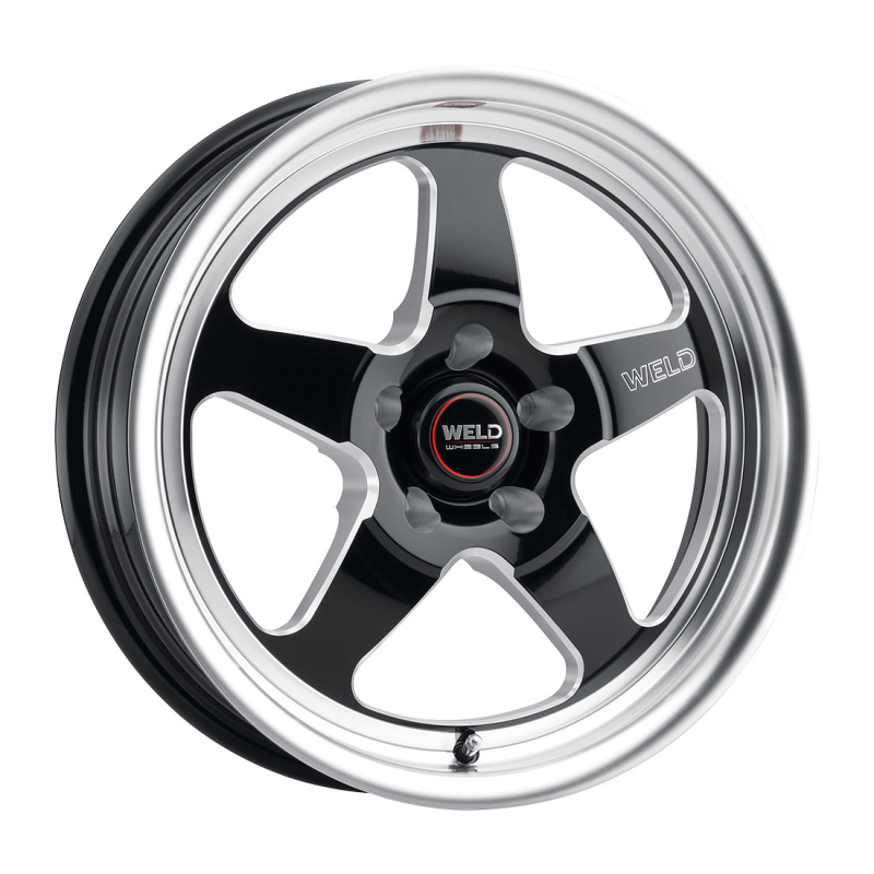 Weld S155 18X5 Ventura Drag 5X120.65 ET-23 BS2.1 Gloss Black MIL Dia 78.1 - Graveyard Performance