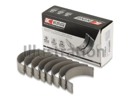 King Engine Bearings Honda F23A/F23Z/K20A3/16V (Size +0.25mm) Connecting Rod Bearing Set - Graveyard Performance