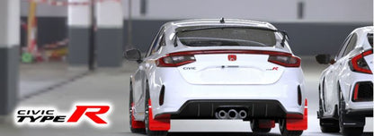 Rally Armor 23-26 Honda Civic Type R Red Mud Flap Black Logo - Graveyard Performance