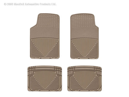 WT Rubber Mats - Rear - Tan - Graveyard Performance